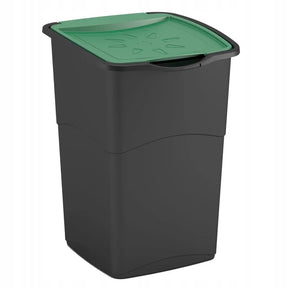 Curver koral bin 47l ♪ black green ♪