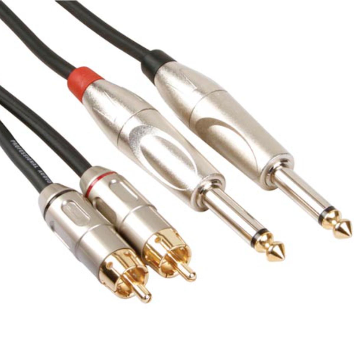 Câble Abi jack vers tulipe