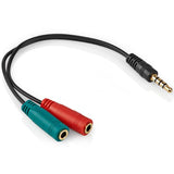 Câble répartiteur Abi aux - microphone et audio
