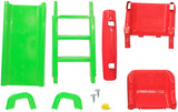 Jamara drôle Slide junior 145 x 59 x 79 cm rouge vert