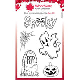 Woodware • clear singles stempels spooky goings on