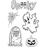 Woodware • clear singles stempels spooky goings on