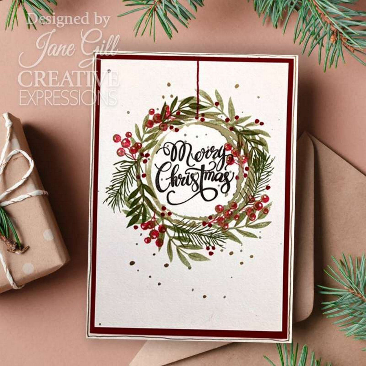 Woodware • paintable baubles clear singles stamps big circle