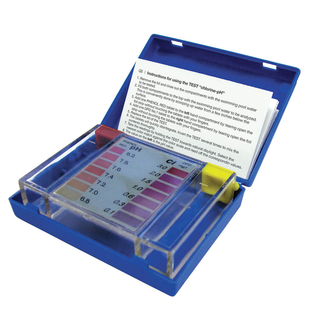 Kit de test kokido dpd sans marque avec 2 x 10 comprimés