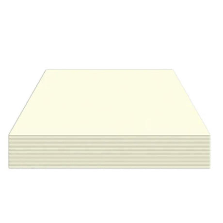 Kangaro fotokarton - 50x70cm - 300 gram - roomwit - pak 25 vel - k-0045-501