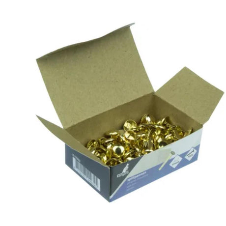 Goupille fendue Kangaro 12mm plaqué cuivre 100pcs
