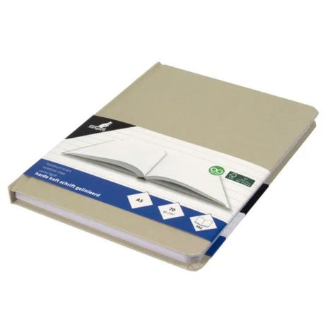 Carnet Kangaro kraft a5 ligne 96 feuilles