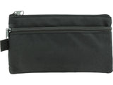 Étui à stylos Kangaro plat, 22x12cm noir