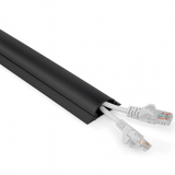 Gestion des câbles Nedis | tube | 1 pièce | épaisseur maximale du câble : 16 mm | pvc | noir - cmdt4516bk500