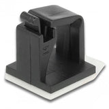 Delock support de câble avec serrure autocollant noir 10 pièces