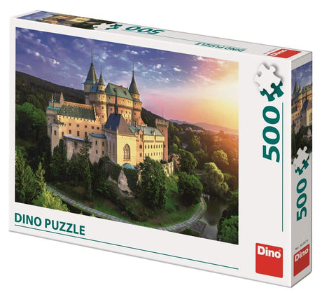Puzzle Dinotoys - Château de Bojnice en Slovaquie - 500 pièces