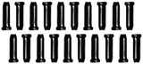 Embouts Katana câble de frein de changement de vitesse (20 pièces)