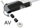 Mini pompe Katana en aluminium avec manomètre