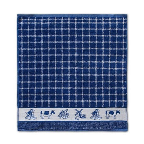 Ddddd torchon de cuisine dutchie 50 x 55 bleu