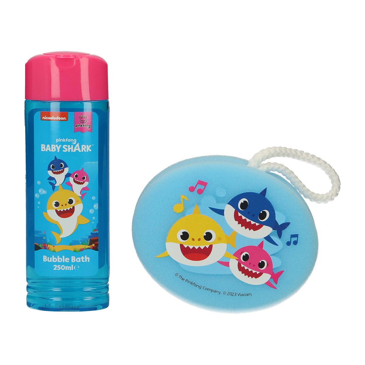 Bain moussant bébé requin éponge 250ml