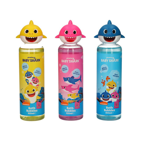 Bulles de bain bébé requin jaune 300ml