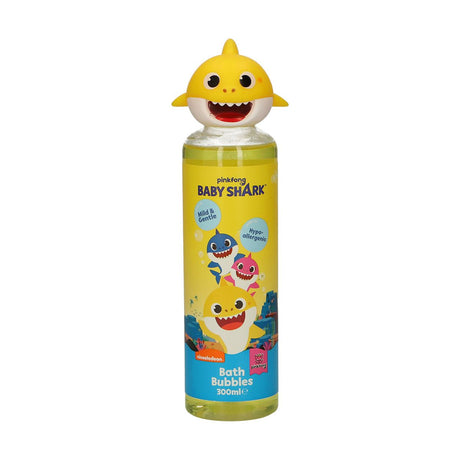 Bulles de bain bébé requin jaune 300ml