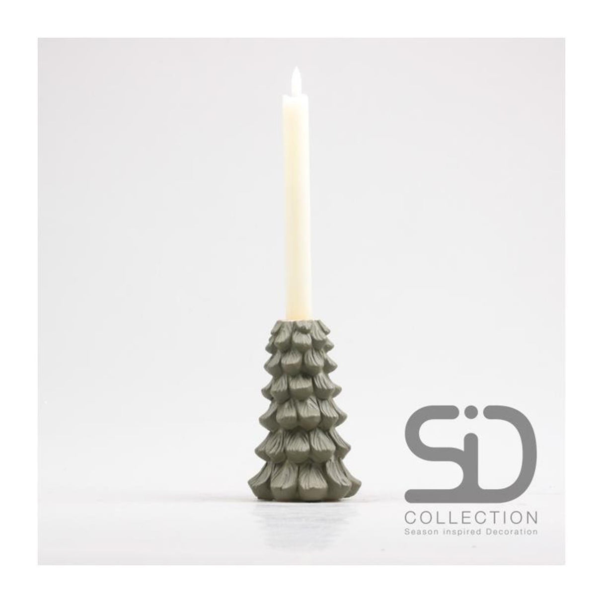 Chandelier de décoration inspiré de la saison Sapin de Noël 10x10xx15 vert olive