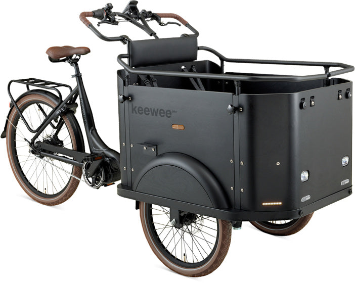 Vélo de cargaison Keewee 20 pouces 54 cm Unisexe 8V Disc hydraulique frein mat