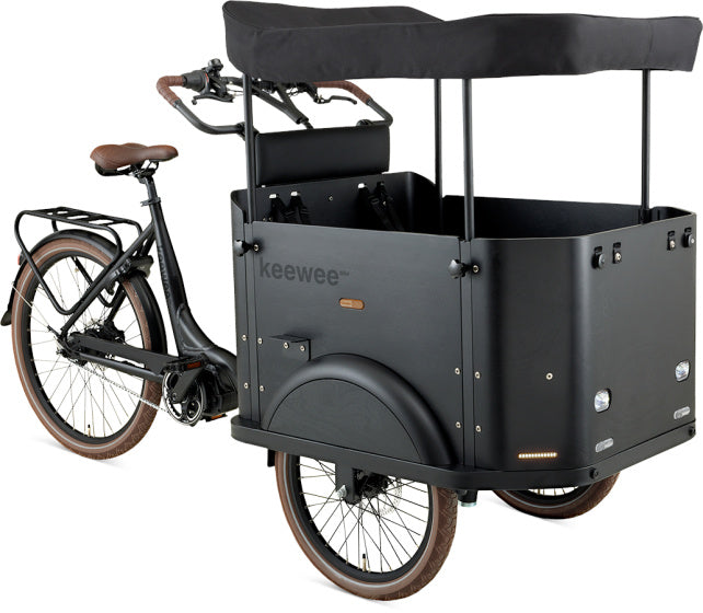 Vélo de cargaison Keewee 20 pouces 54 cm Unisexe 8V Disc hydraulique frein mat