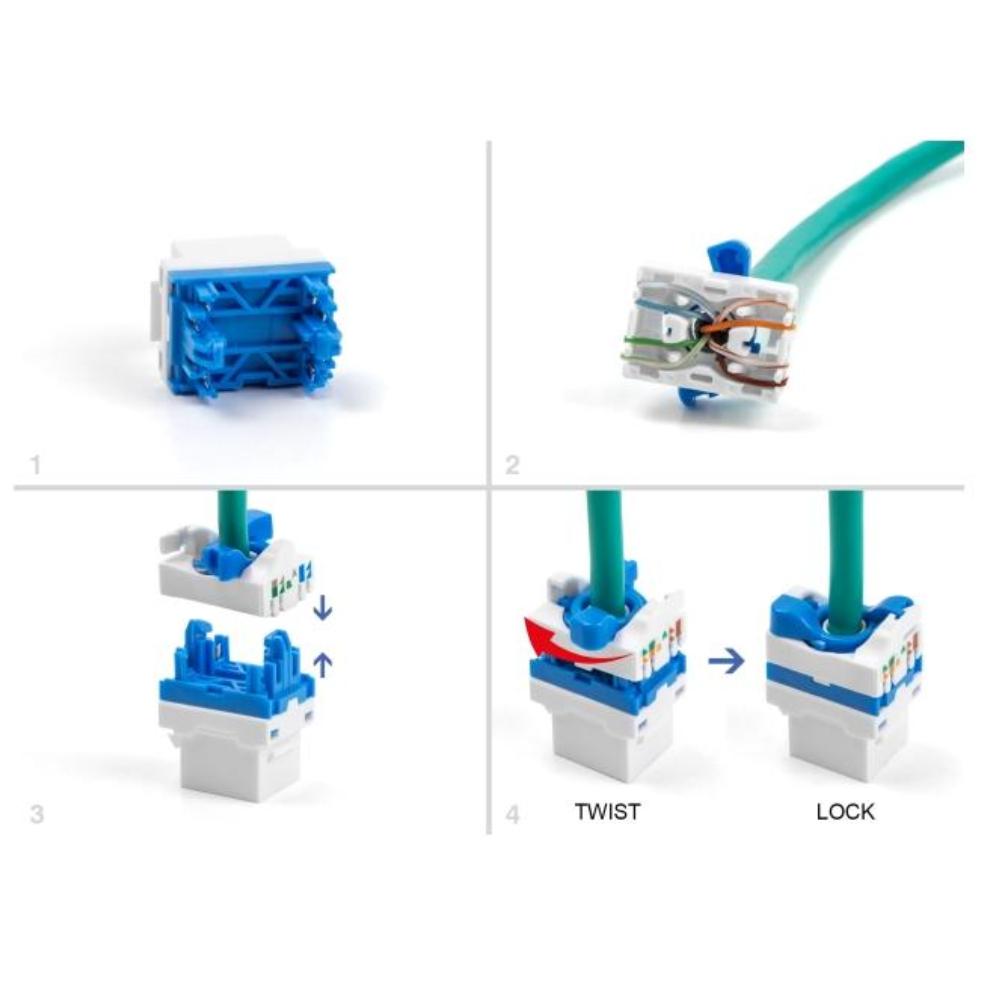 Clé de voûte Rj45 lsa