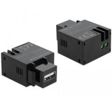 Bloc de connexion USB-A vers 2 broches Keystone