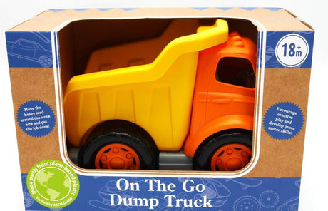 Camion benne biosourcé Playgo jaune