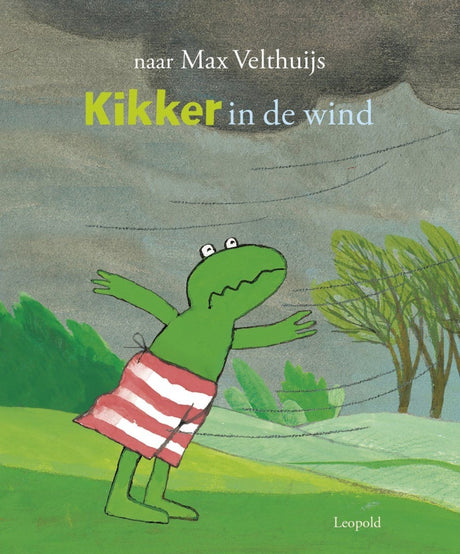 Grenouille Léopold dans le vent