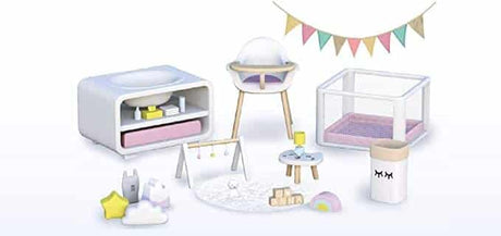 Famosa mymy city - ensemble de décoration de chambre d'enfant playhouse