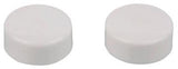 Capuchon décoratif Kirchhoff, blanc, 20 mm, pour kit de montage WC, (2x) - 988462148
