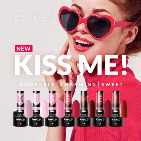 Claresa Vernis Gel UV LED 5 ml Kiss Me 3