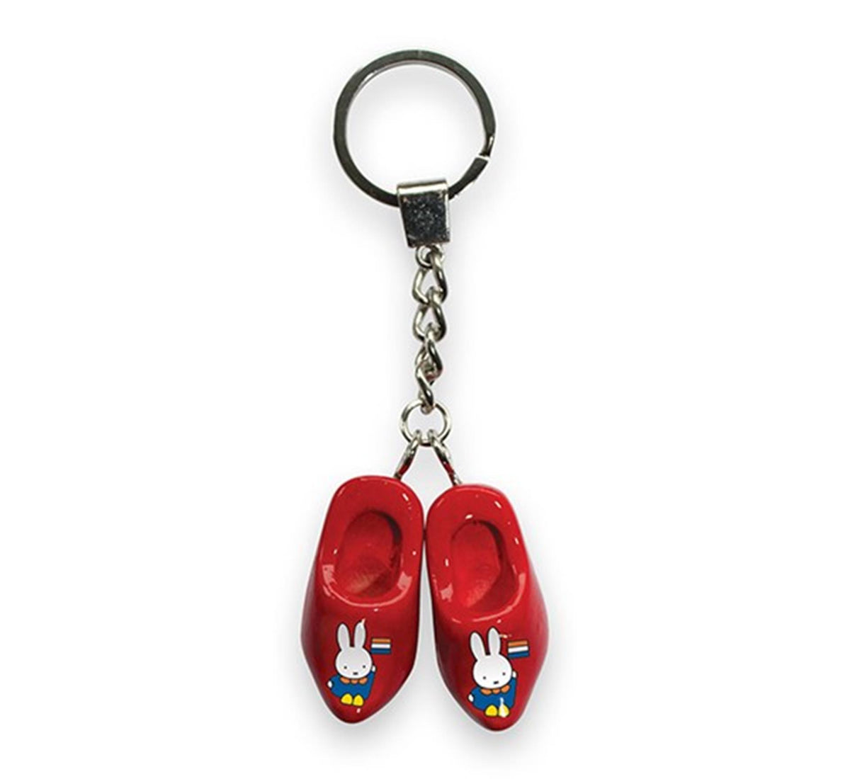 Porte-clés Miffy 2 sabots 4 cm rouge