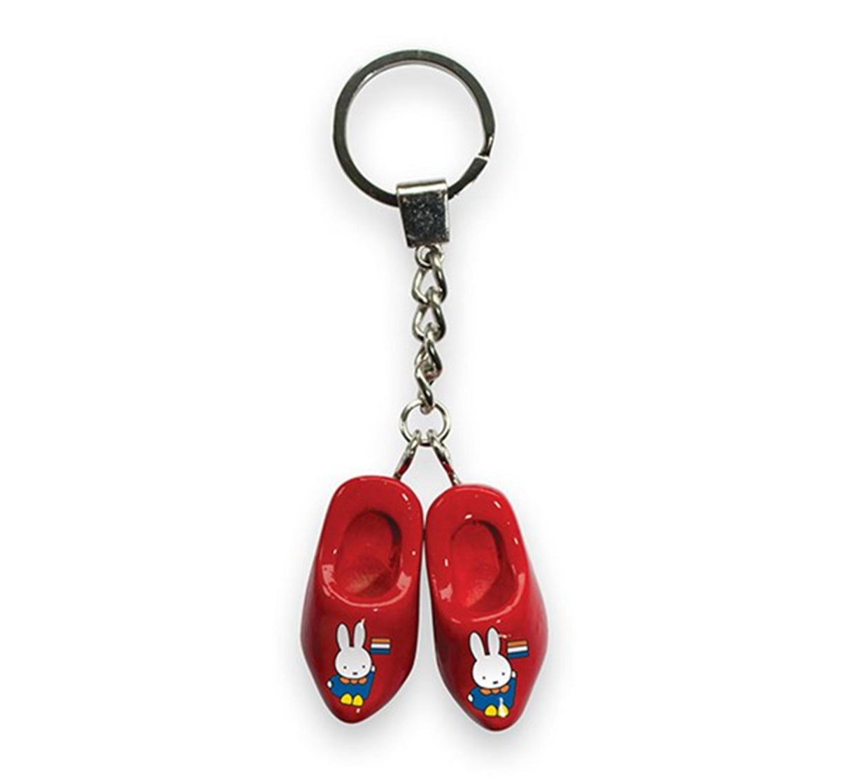 Porte-clés Miffy 2 sabots 4 cm rouge