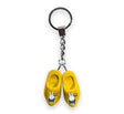 Porte-clés Miffy 2 sabots 4 cm jaune