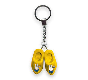 Porte-clés Miffy 2 sabots 4 cm jaune