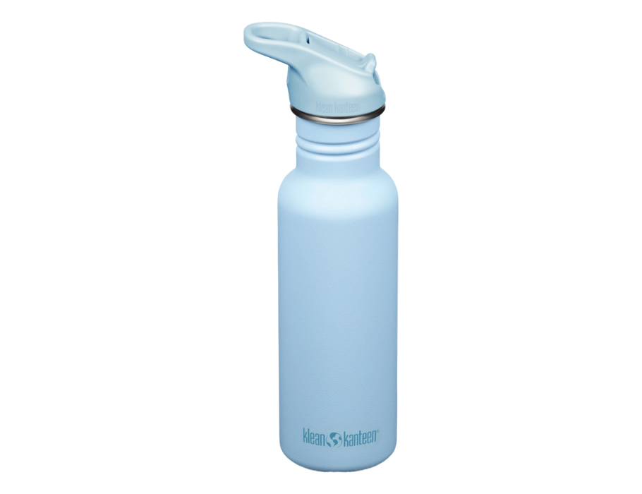 Gourde Klean Kanteen - classique étroite - bouchon sport avec rabat - ciel clair - 532 ml