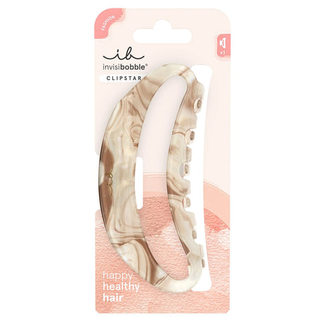 Invisibobble clipstar lueur ambrée