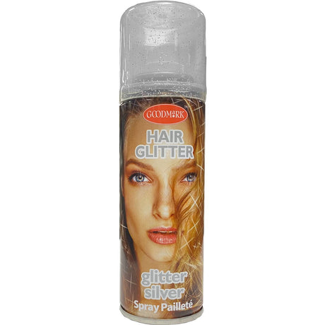 Goodmark coloration pour cheveux vernis à paillettes argent 125ml