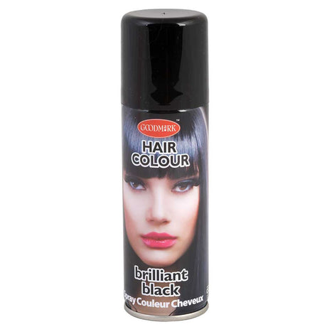 Laque pour cheveux Party Success 125ml couleur noir noir