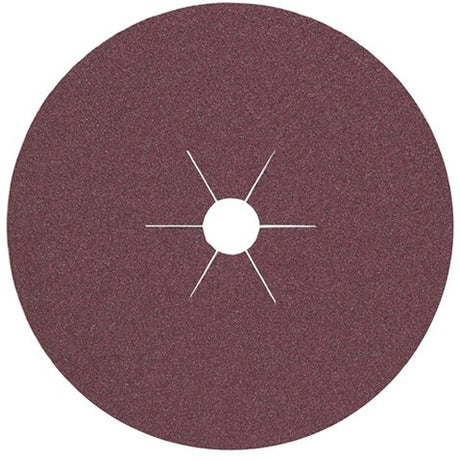 Disque abrasif Klingspor | d. 180 mm grain 24 | pour bois métal | corindon | 25 pièces - 11058 11058