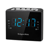 Kruger matz Radio-réveil fm kruger matz noir