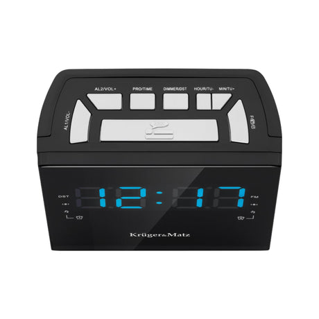 Kruger matz krã¼ger matz radio-réveil fm noir