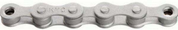 KMC S1 Wide Bicycle Chain 1 2 x 1 8 120 liens en acier inoxydable argent