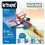Bot-i Knex imagine le jeu de construction Jumbo Jet, 57 pièces
