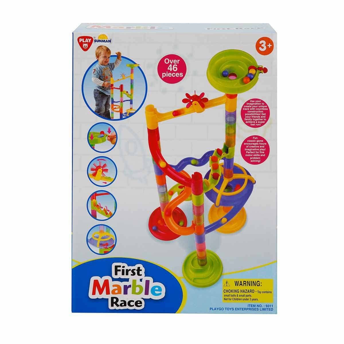 Playgo - piste de billes de luxe, +46 pièces incl. billes