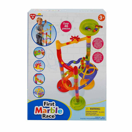 Playgo - piste de billes de luxe, +46 pièces incl. billes
