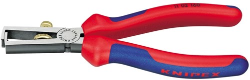 Knipex afstriptang + veer gep. comfort 160 mm - 11 02 160 sb 1102160sb