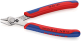 Knipex super Knips® électronique | longueur 125 mm | poignées multi-composants - 78 03 125 sb