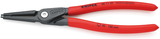 Pince à circlips de précision Knipex pour bagues intérieures dans les alésages | plastifié antidérapant - 48 11 j3