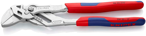 Pince à clé Knipex | longueur 250 mm | pince et clé en un | manches multi-composants - 86 05 250 sb
